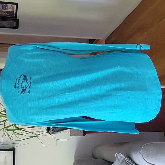 Harley-Davidson Top, Blue, Large, EUC - Picture 6 of 13